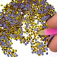 Cristales Strass Hotfix Citrine (Amarillo) Premium AAAA - Miniatura 3
