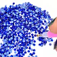 Cristales Strass Hotfix Sapphire (Azul) Premium AAAA - Miniatura 3