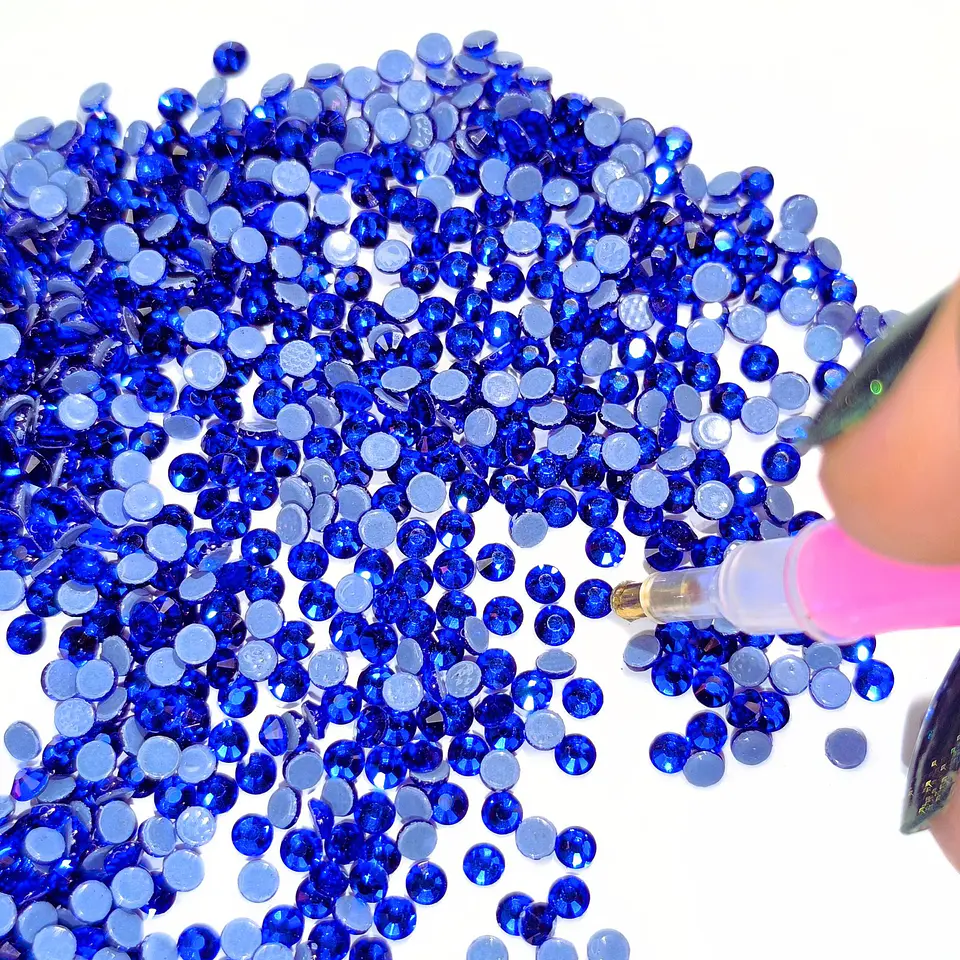 Cristales Strass Hotfix Sapphire (Azul) Premium AAAA 1