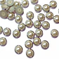 Medias Perlas con base 10 mm. Incluyen Remaches (50 un.) - Miniatura 2