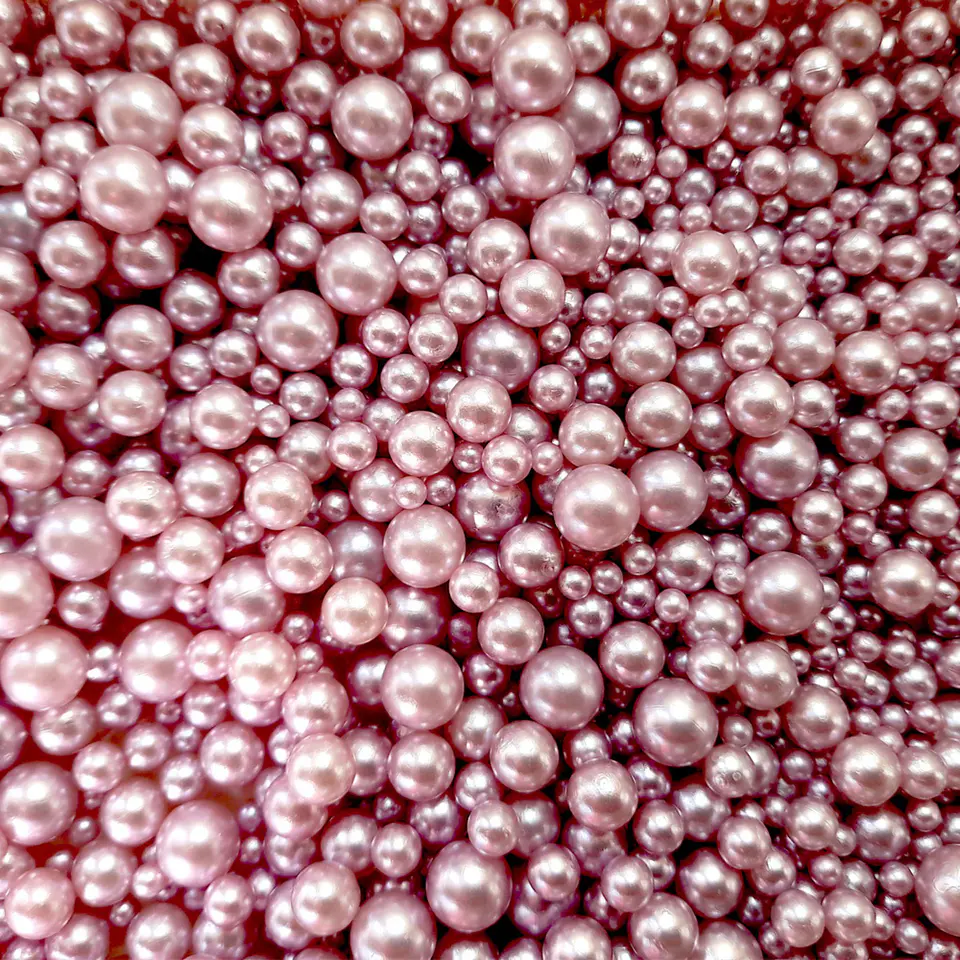 Perlas Lila sin Agujero, Incluyen Remaches 1