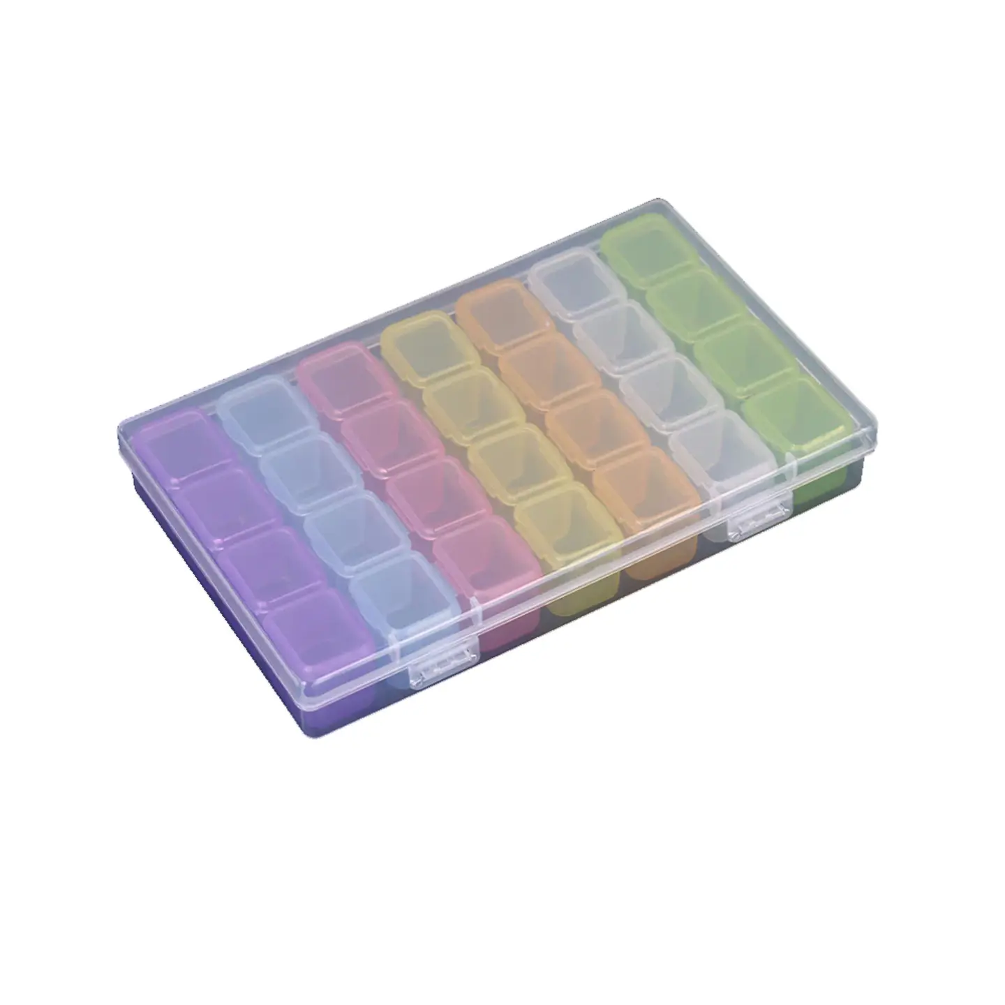 Caja con 28 Compartimentos cajas separables 2