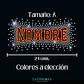 Nombre Personalizado Deportivo en Strass y Vinilo - Miniatura 4