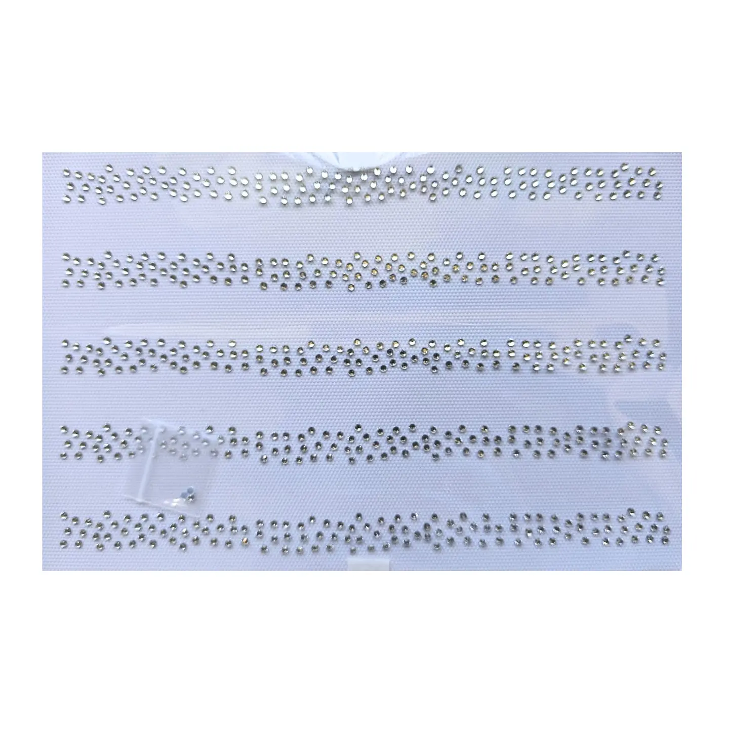 Lámina de Strass Hotfix Tiras Efecto Ondulado ss10 7