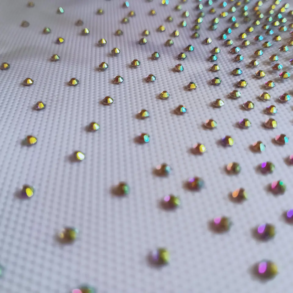 Lámina de Strass Hotfix - Trio Floral - ss16 5