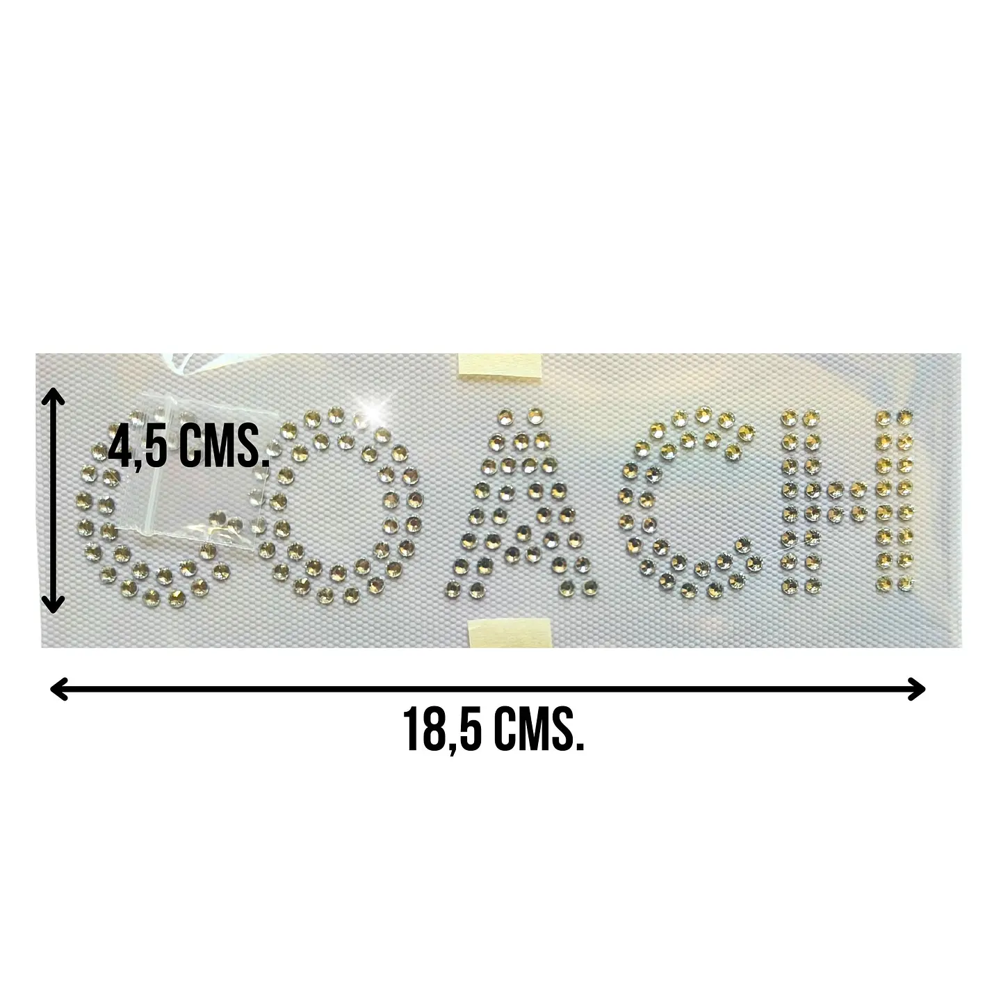 Lámina de Strass Hotfix COACH ss16 4
