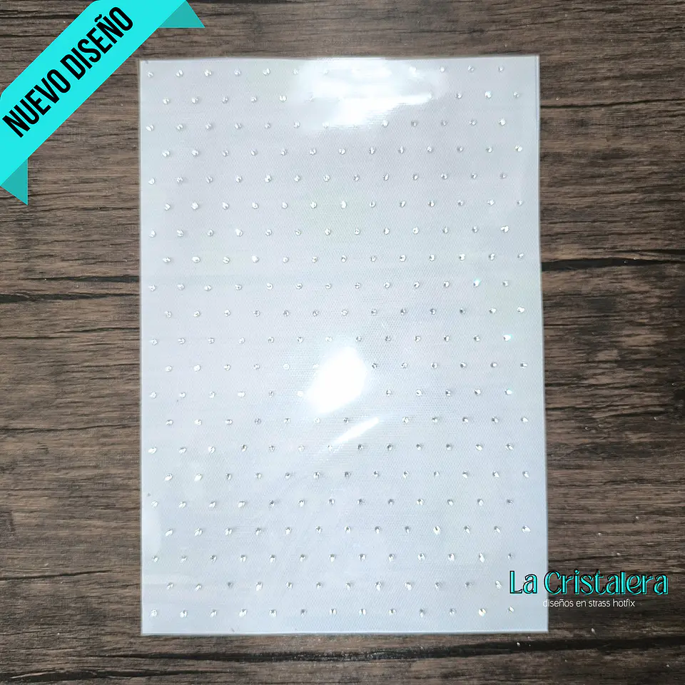 D. Lámina de Strass Hotfix Efecto Intercalado ss10 1