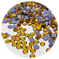 Cristales Strass Hotfix Topaz (Dorado) Premium AAAA - Miniatura 2