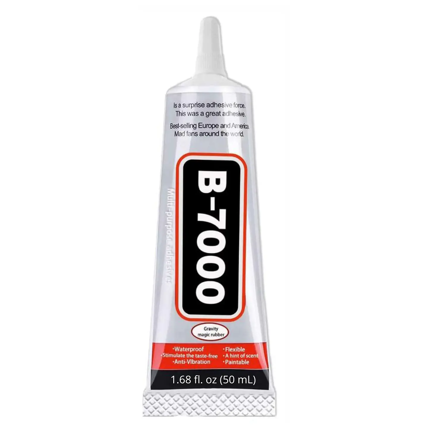 Pegamento B7000 Transparente Cristales Strass Y Manualidades - 50ml. 2