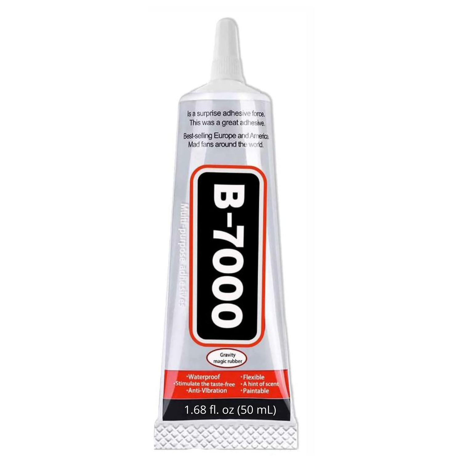 Pegamento B7000 Transparente Cristales Strass Y Manualidades - 50ml. 2