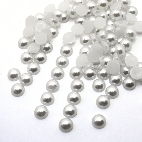 Medias Perlas 6 mm.