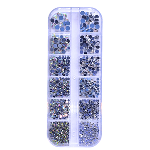 Caja de Cristales Strass Hotfix