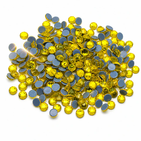 Cristales Strass Hotfix Citrine (Amarillo) Premium AAAA