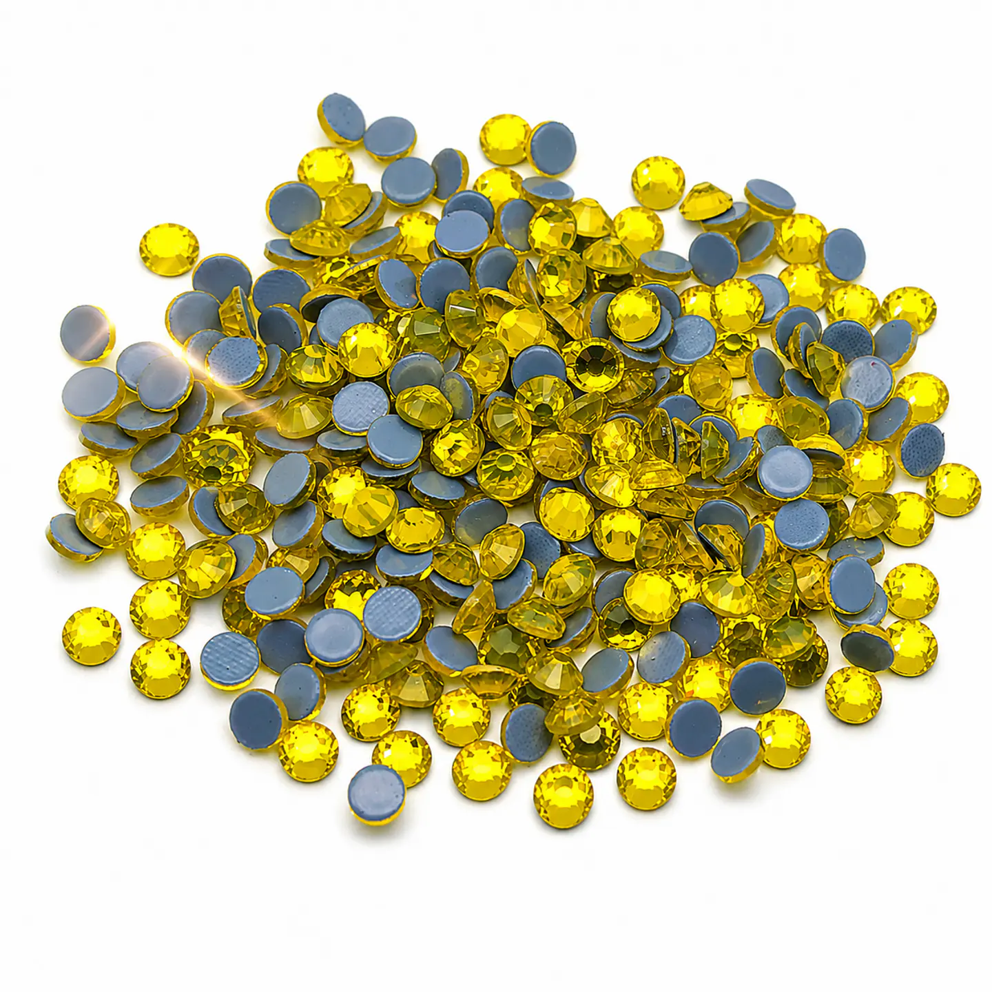 Cristales Strass Hotfix Citrine (Amarillo) Premium AAAA 1