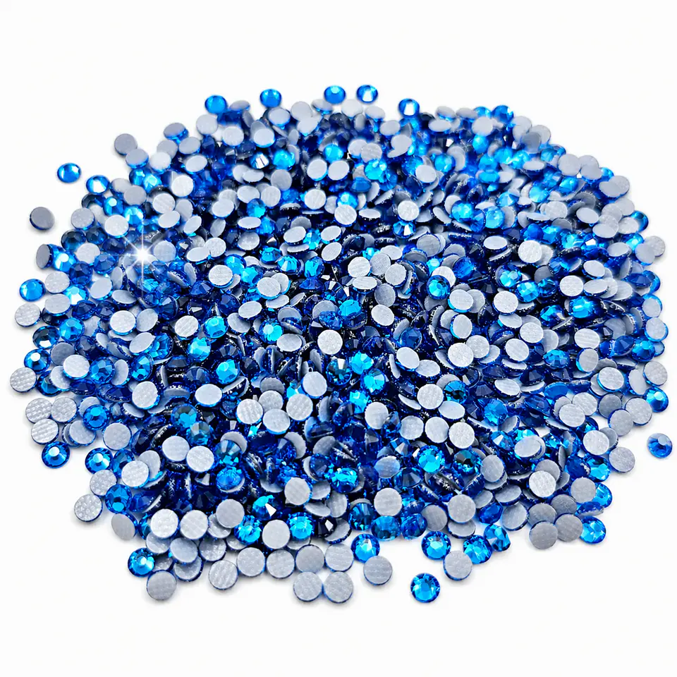 Strass Hotfix Capri Blue 1