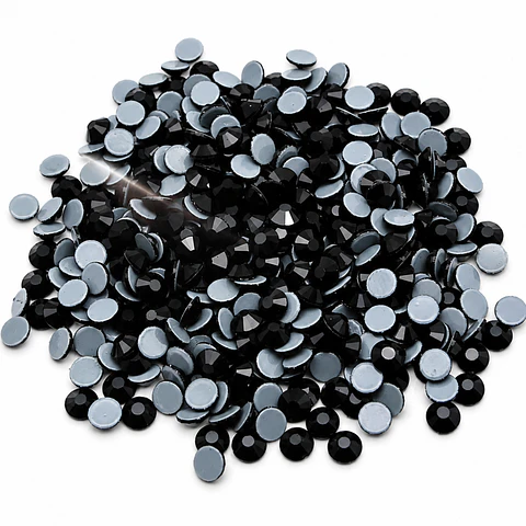 Cristales Strass Hotfix Jet Black (negro) Premium AAAA