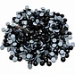 Cristales Strass Hotfix Jet Black (negro) Premium AAAA - Miniatura 1