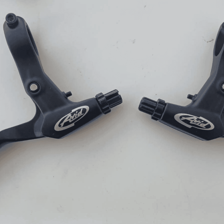 Conjunto de frenos V-Brake Par de herraduras Alhonga y Manillas AVID FR5 2