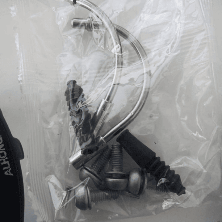 Conjunto de frenos V-Brake Par de herraduras Alhonga y Manillas AVID FR5 8