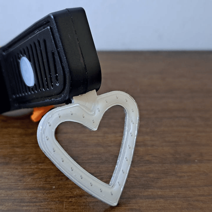 Luz trasera USB Forma de corazon 5 Modos  2