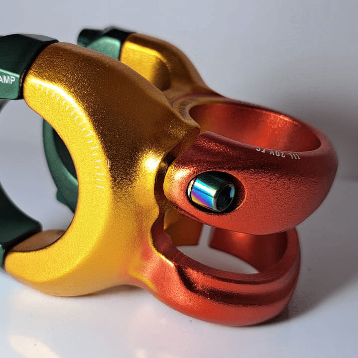 Tee 31.8 Hassns dh40 largo 40mm Rasta Verde/Amarillo/rojo 1