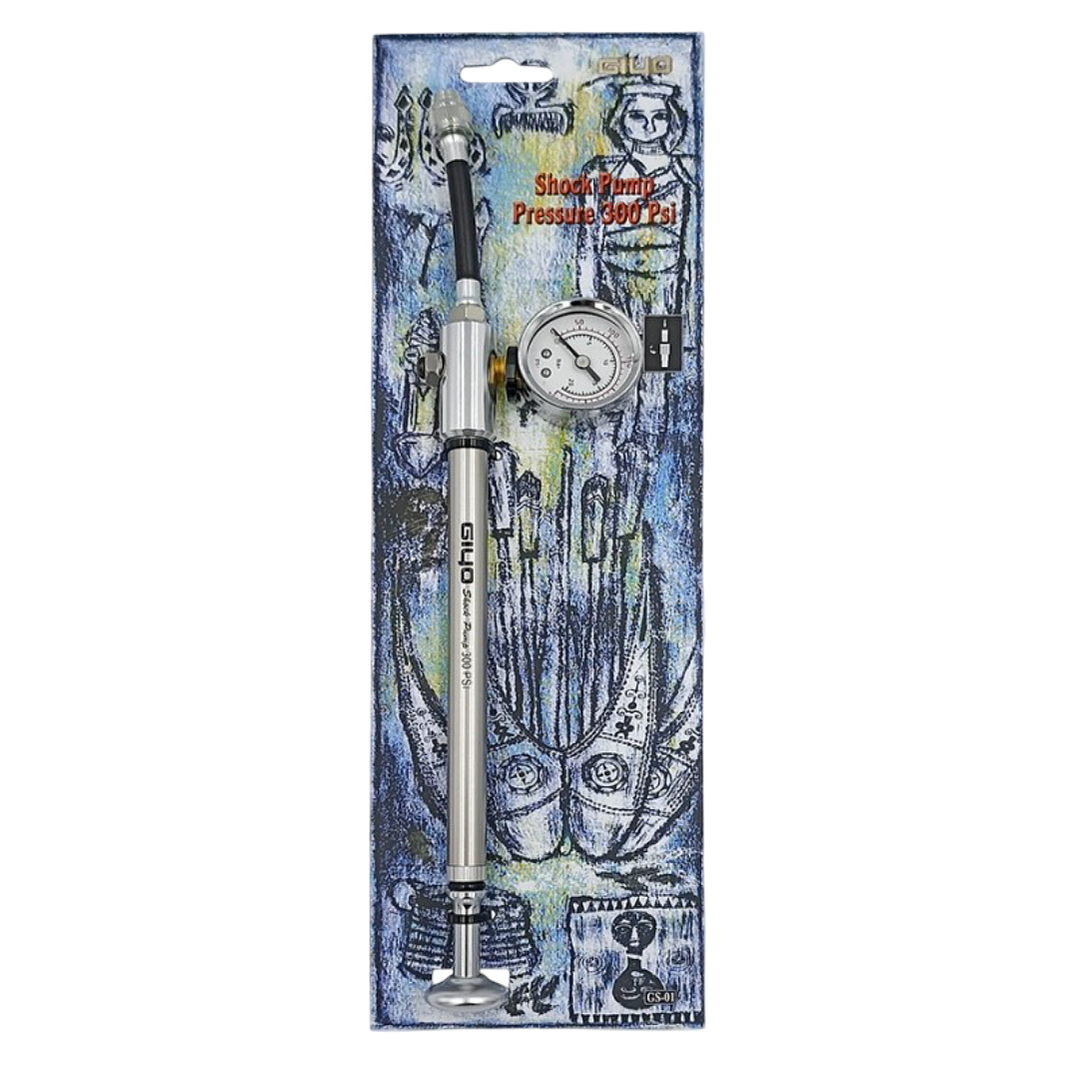 Bombín 300psi GIYO GS-01 alta presión para SHOCK y HORQUILLAS 1