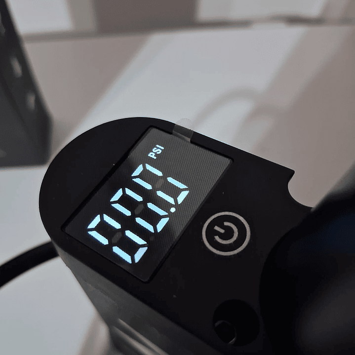 Bombín de pie 160psi RBX alta presión con medidor Digital 3