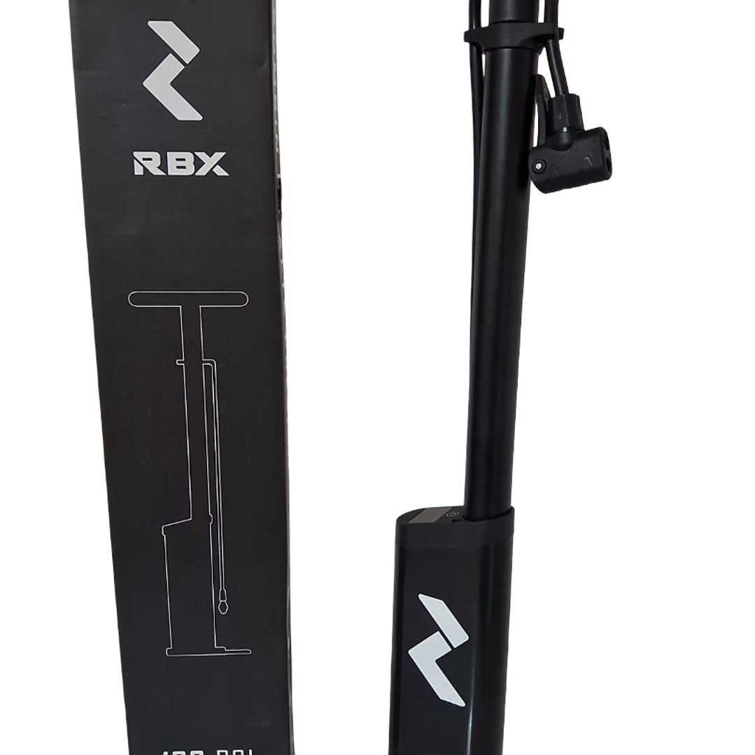 Bombín de pie 160psi RBX alta presión con medidor Digital 1