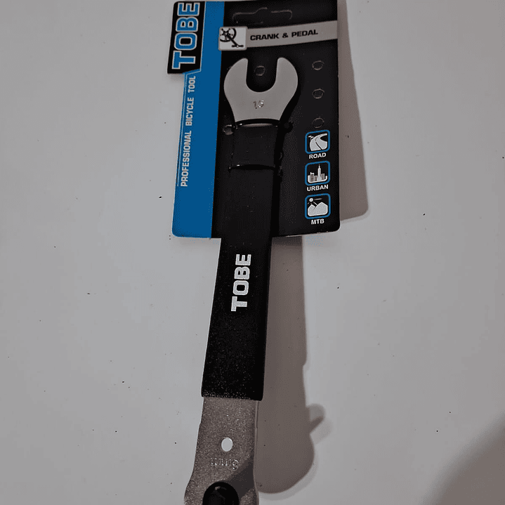 Llave de pedal TOBE con allen  2