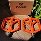 Pedal WAKE Nylon, Sellados, Eje de cromo, pines de acero intercambiables - Miniatura 4