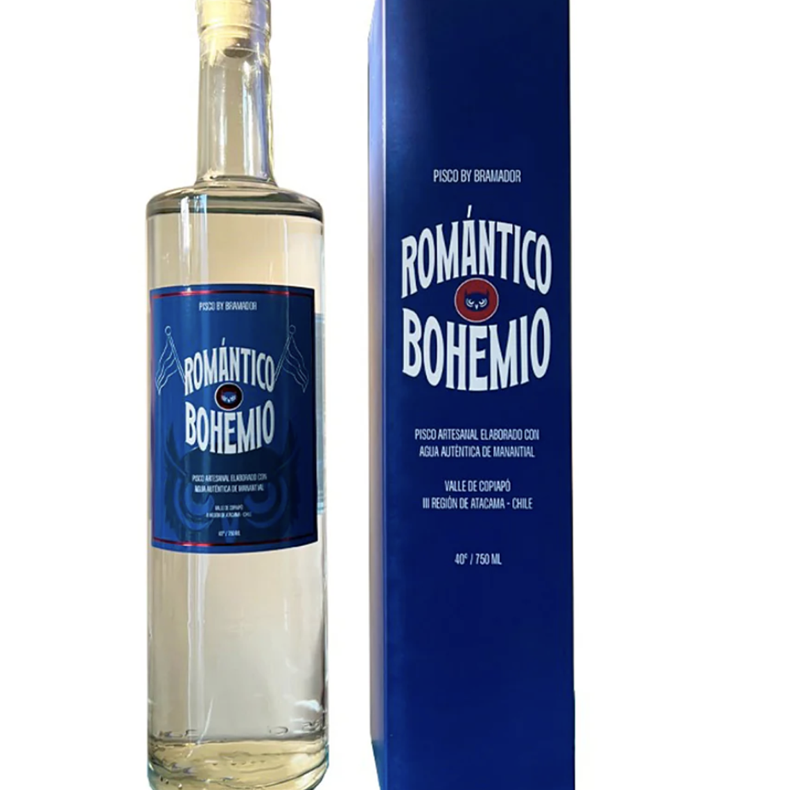 PISCO ROMÁNTICO BOHEMIO TRANSPARENTE 1