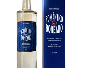 PISCO ROMÁNTICO BOHEMIO TRANSPARENTE