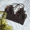 Bralette Flora Negro 