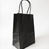 Bolsas de Papel Negro - 14 x 20 x 8 CM 1X50 unidades