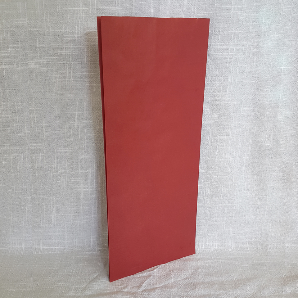 Sacos de Papel Color Rojo C-0600 19 x 45 cms. 100 unidades