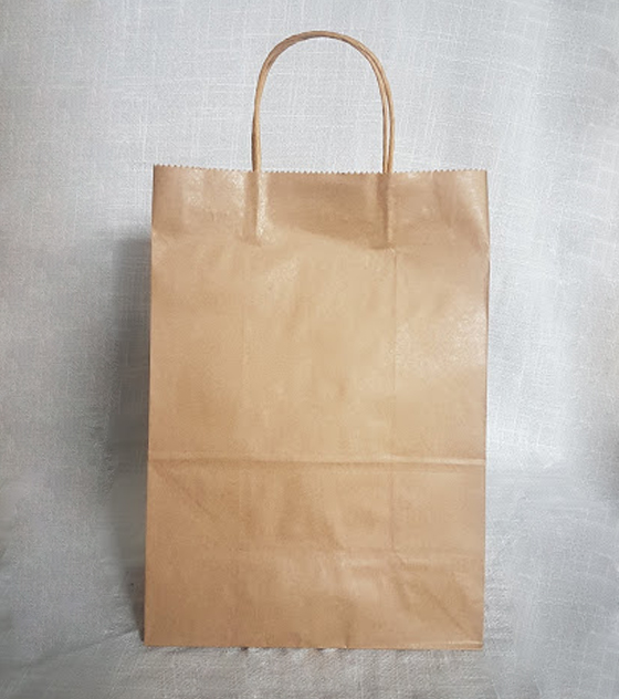 Bolsas de Papel Kraft - 22 x 30 x 10 cm 50 unidades