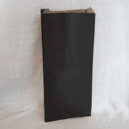 Sacos de Papel Negro C-0600 19 x 45 cms. 100 unidades