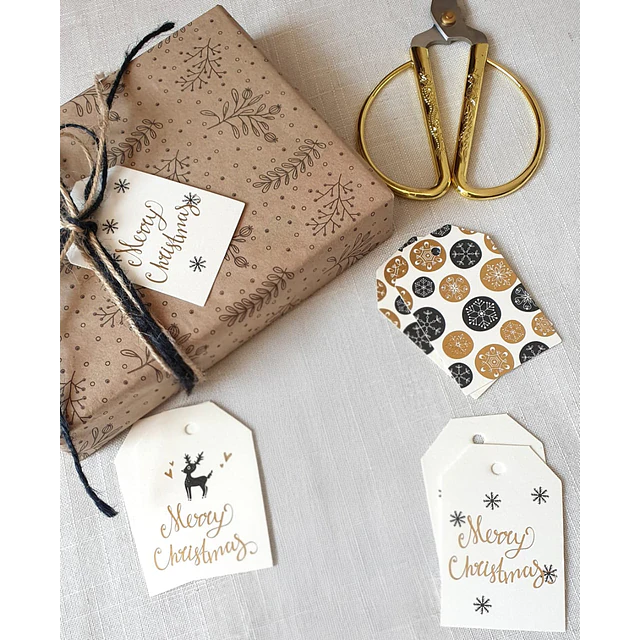 Tags de regalo Navidad Folia