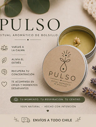🌿 PULSO | Ritual Aromático de Bolsillo