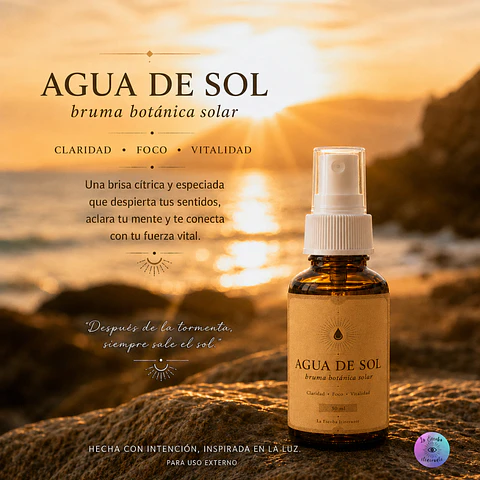 AGUA DE SOL      Bruma Botánica Solar