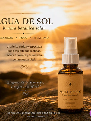 AGUA DE SOL      Bruma Botánica Solar