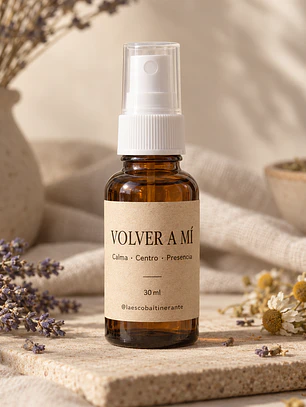 VOLVER A MÍ   Bruma floral calmante