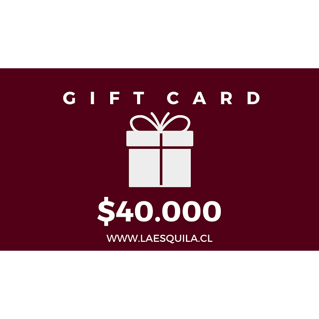 Giftcard La Esquila 