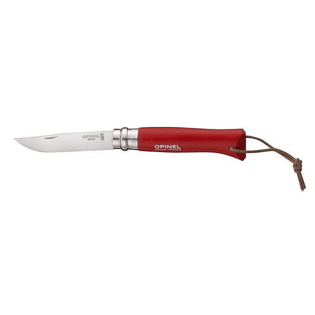 Cuchillo Opinel Rojo 8 cms.