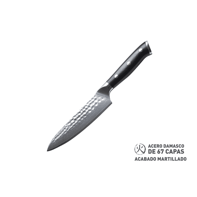 Cuchillo Acero Damasco Multiuso 