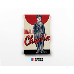 Cuadro Charles Chaplin tamaño 60 x 40