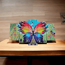Cuadro Mariposa tamaño 110 x 59
