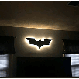 Cuadro Batman con luz