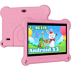 Tablet para Niño/Niña - Pantalla de 10.1 pulg - 4G LTE  2