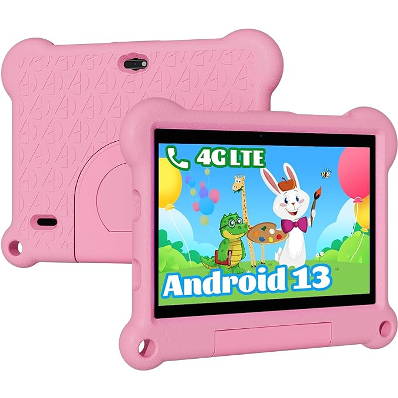Tablet para Niño/Niña - Pantalla de 10.1 pulg - 4G LTE  2